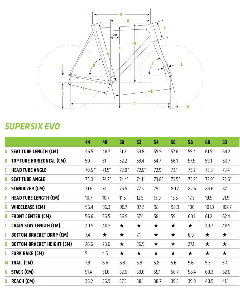 2018 supersix evo shops hi mod